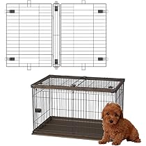 Amazon.co.jp: アイリスオーヤマ 犬 サークル ウッディサークル ハイ